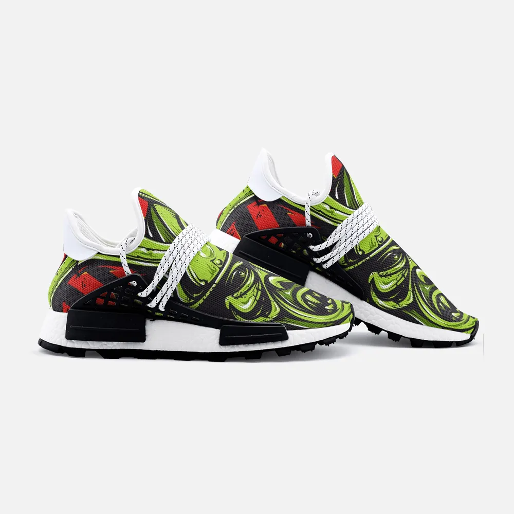 Green samurai Unisex Lightweight Custom shoes